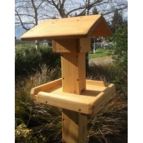 Bird Table - Seed Feeder Post Mounted