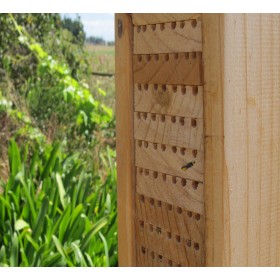 Solitary Bee House Package Deal (X 2 Solitary Bee Houses +  2 Post Mounting Sleeves)
